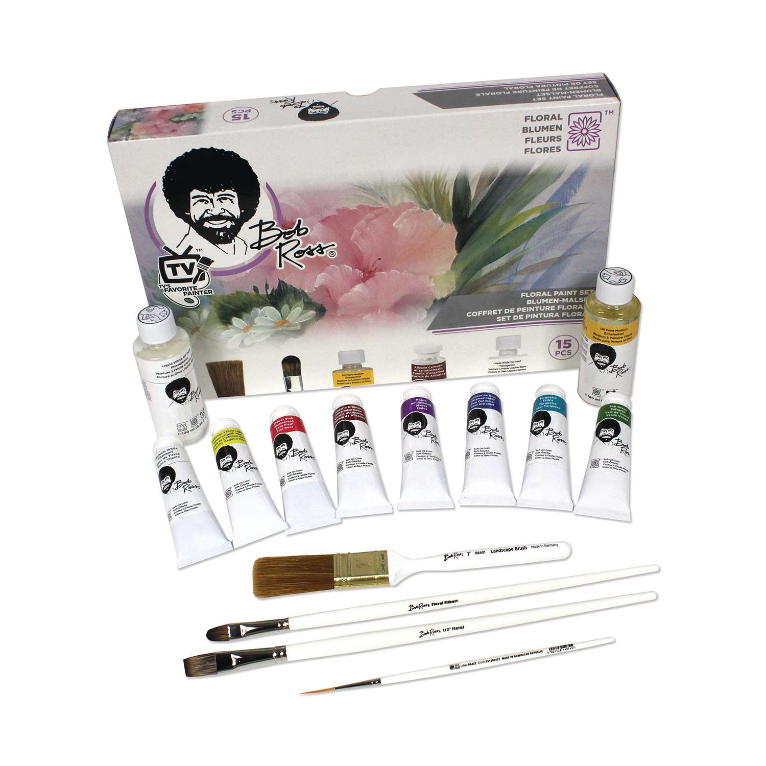 BOB ROSS® Blumen Mal-Set