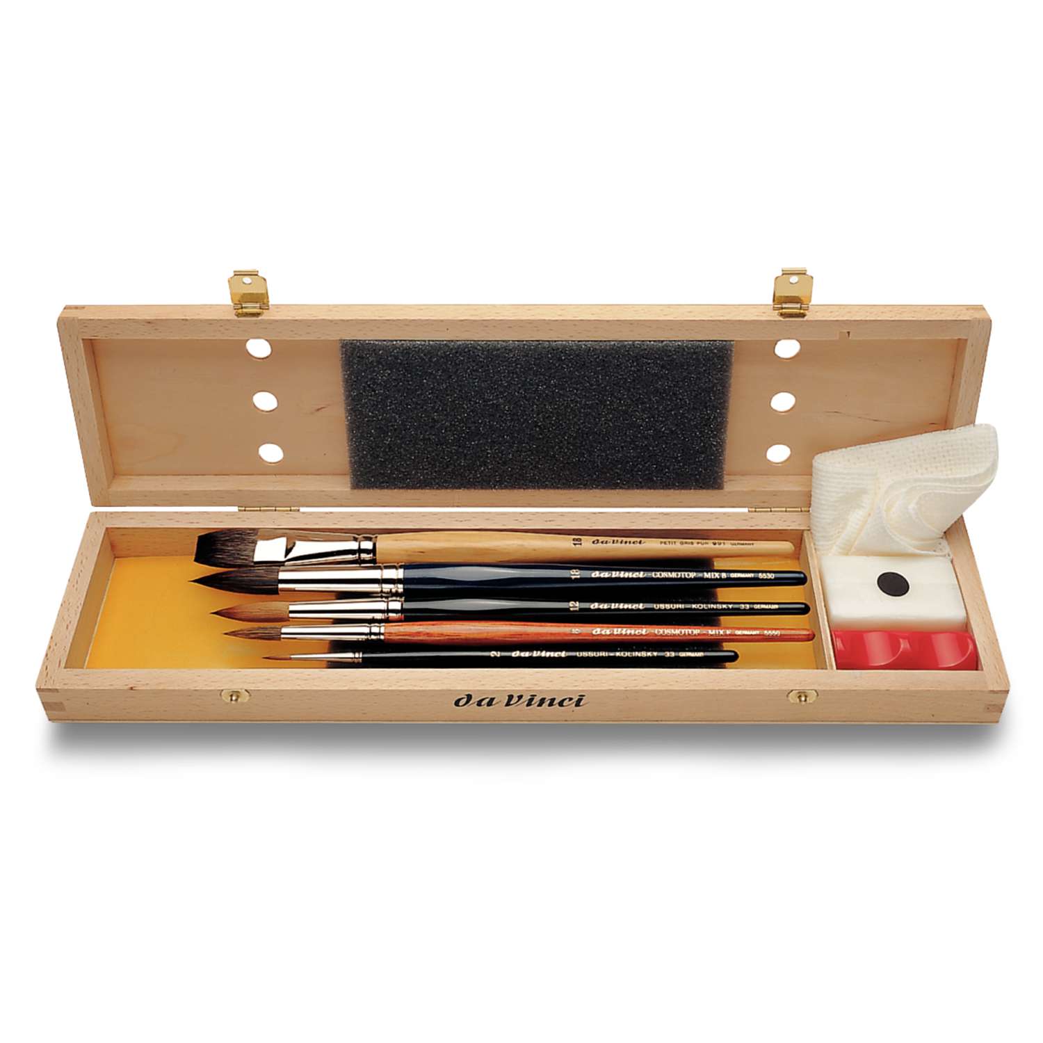 da Vinci AQUARELL-PINSELSET